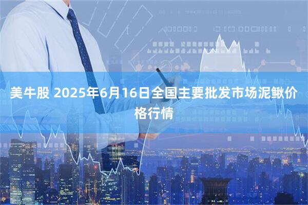 美牛股 2025年6月16日全国主要批发市场泥鳅价格行情