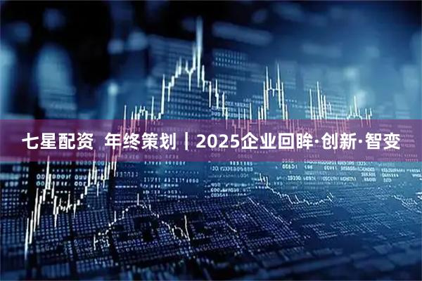 七星配资  年终策划｜2025企业回眸·创新·智变