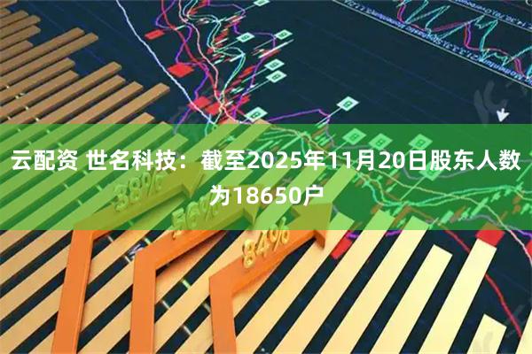 云配资 世名科技：截至2025年11月20日股东人数为18650户