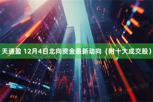 天通盈 12月4日北向资金最新动向（附十大成交股）